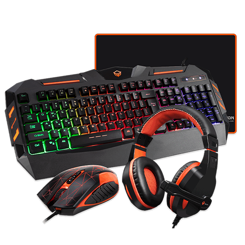 Kit gamer (teclado, mouse, fone)